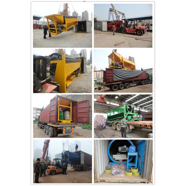 Customizable Capacity Sorting Line Trommel Screen for Mineral Processing Equipment