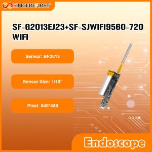 3.5mm Diameter BF2013 Sensor Wireless LED Industrial Endoscope Camera Module