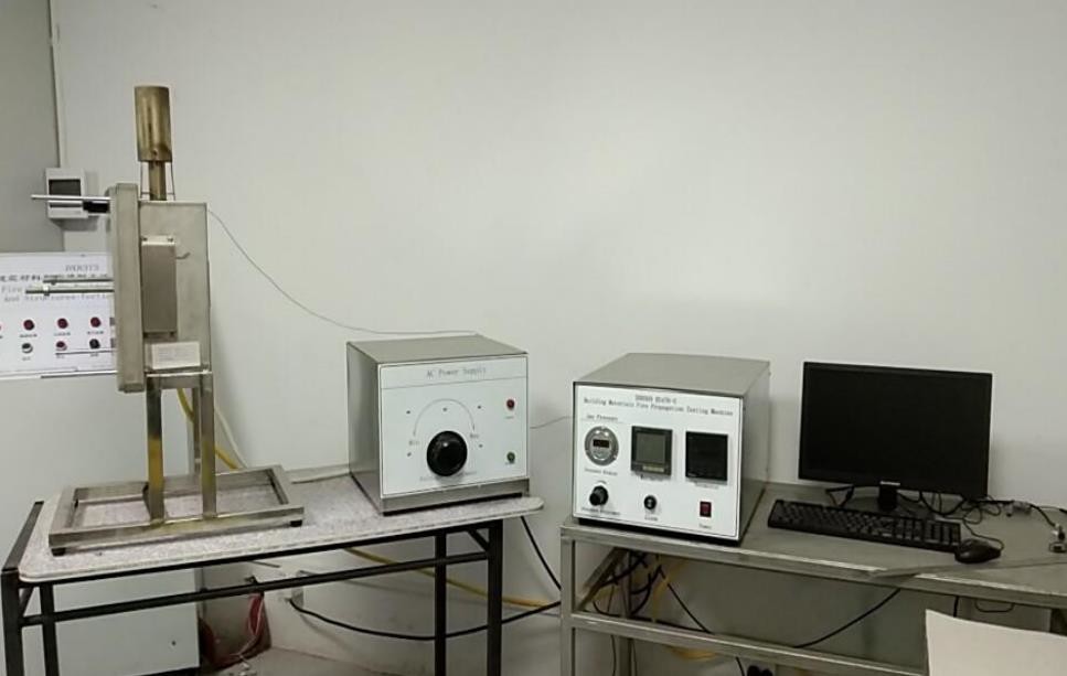 BS476 Part 6 Building Material Fire Tester Fire Propagation Apparatus 1300-1450kg/M3