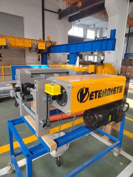 Quality 12.5T 9M Single Girder Wire Rope Hoist European Style Factory Use for sale