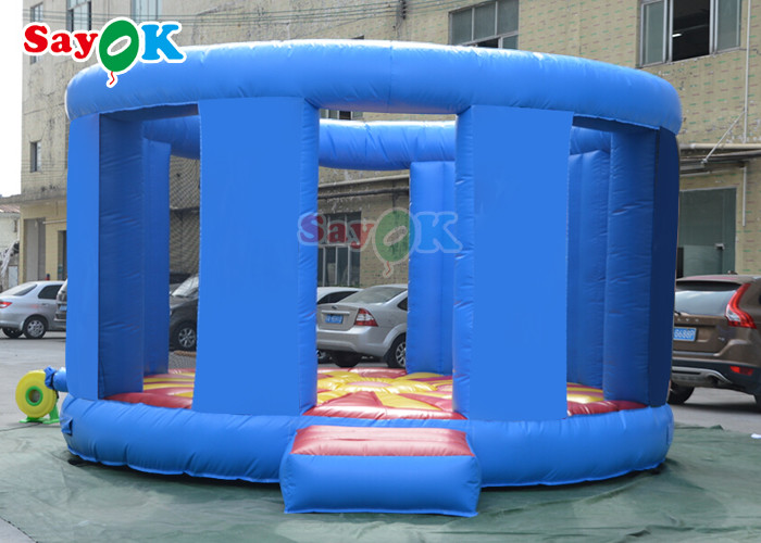 Fire Themed Printed Inflatable Bouncy Castles Jumping Bounce House Waterproof