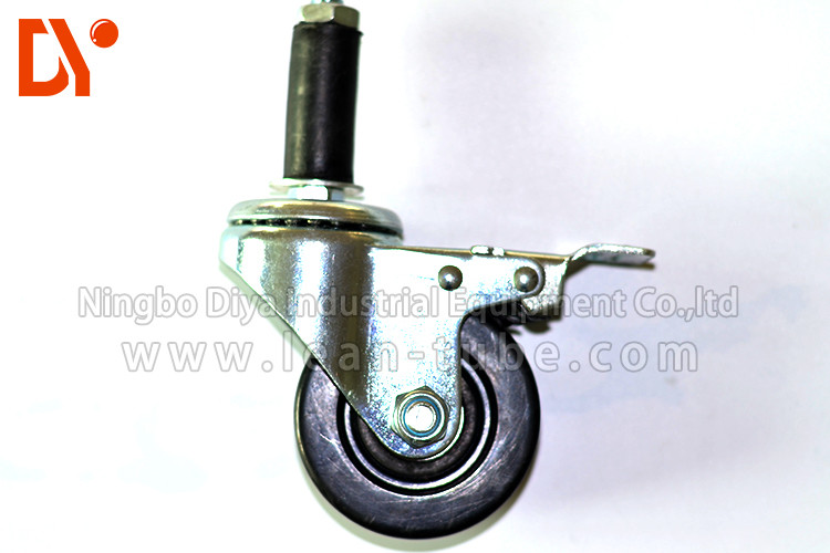 Anti Static Industrial Caster Wheels 2 - 5 Inches For Logistic Pipe Tote Cart