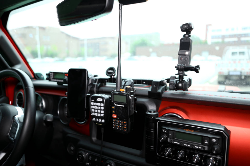 Adjustable Multi function Telescopic Rod Center Console for Jeep Wrangler N.W. 0.45KG