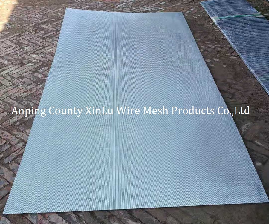 Wedge Wire Wrapped Flat Panel Johnson Screen Mesh for Filtration in Petrochemical Industry