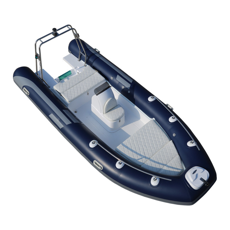 2022 new design orca hypalon 17ft long fiberglass rib boat rib520D with fuel tank more colors