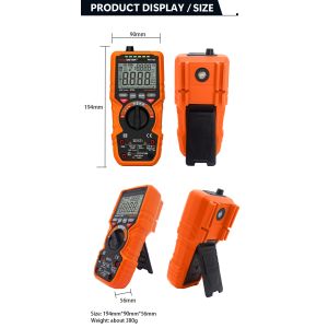 Manual And Auto Range Digital Meter AC DC Digital MAX And MIN Measurement Diode