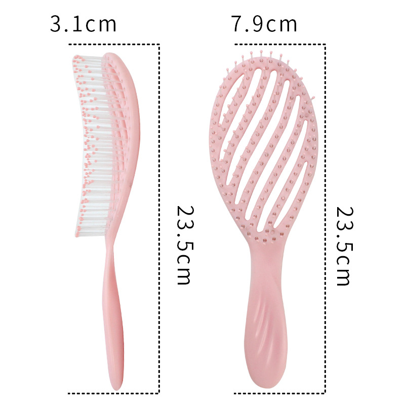 Hair Styling Candy Color Plastic Hair Comb Hair Beauty Brush 24*8cm