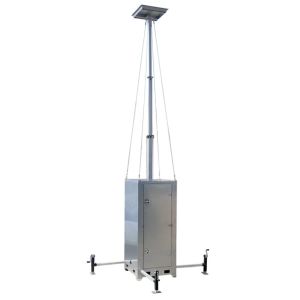 Customized Mobile Surveillance Units With LED Lighting And Camera Secturity