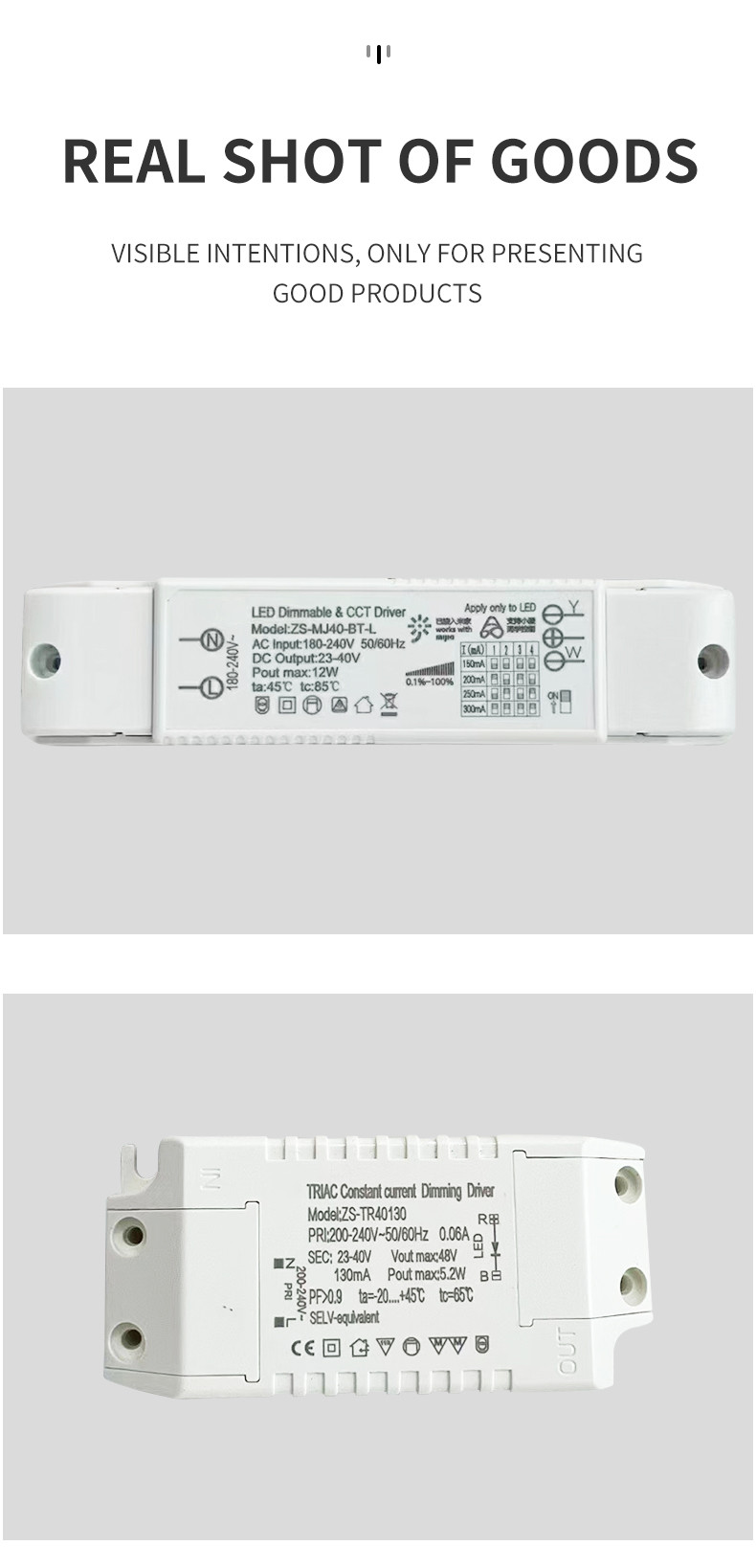 Graffiti Bluetooth Two Color Downlight LED Dimming Driver Wireless Intelligent