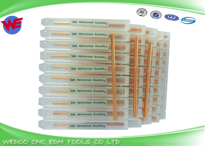 Fine Processing EDM Threading Electrodes M5 Copper Tapper For EDM Spark Machine