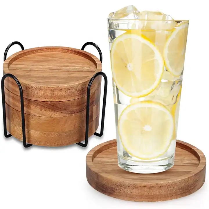 Manufacturers wholesale can customize beautiful practical durable high quality environmental protection home decoration coasters