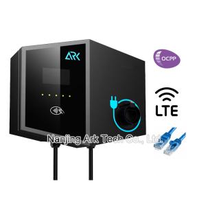  ARK Wallbox Restaurant Electric Car Charging Stations 32A 22KW With APP RFID Card Manufactures