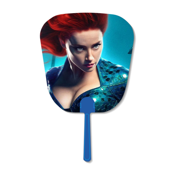 CMYK Customised 3D Lenticular Hand Fan Toys With Animal Designs