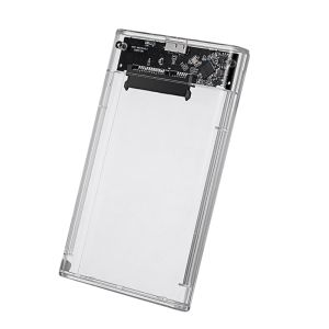 2.5-inch SATA SSD Enclosure USB 3.0 Type-C for Laptop Desktop