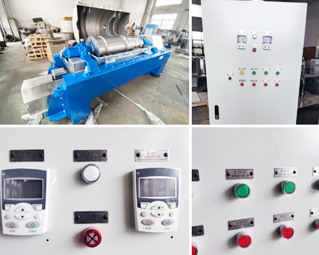 Horizontal Decanter Centrifuge Wastewater Treatment Plant Equipment
