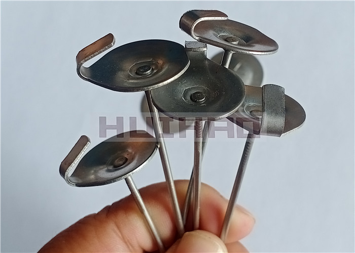 2mm Galvanized Steel Metal Quilting Pins Used For The Fabrication Of Insulation Blankets