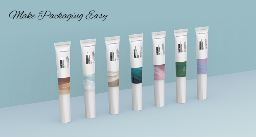 Eye Cream Lip Gloss ABL Aluminum Barrier Laminated Tube Hand Cream 82mm