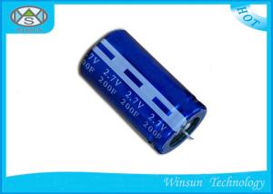  Pin Type Low ESR Supercapacitor , 400 Farad Capacitor 2.7v 16 x 35mm Manufactures