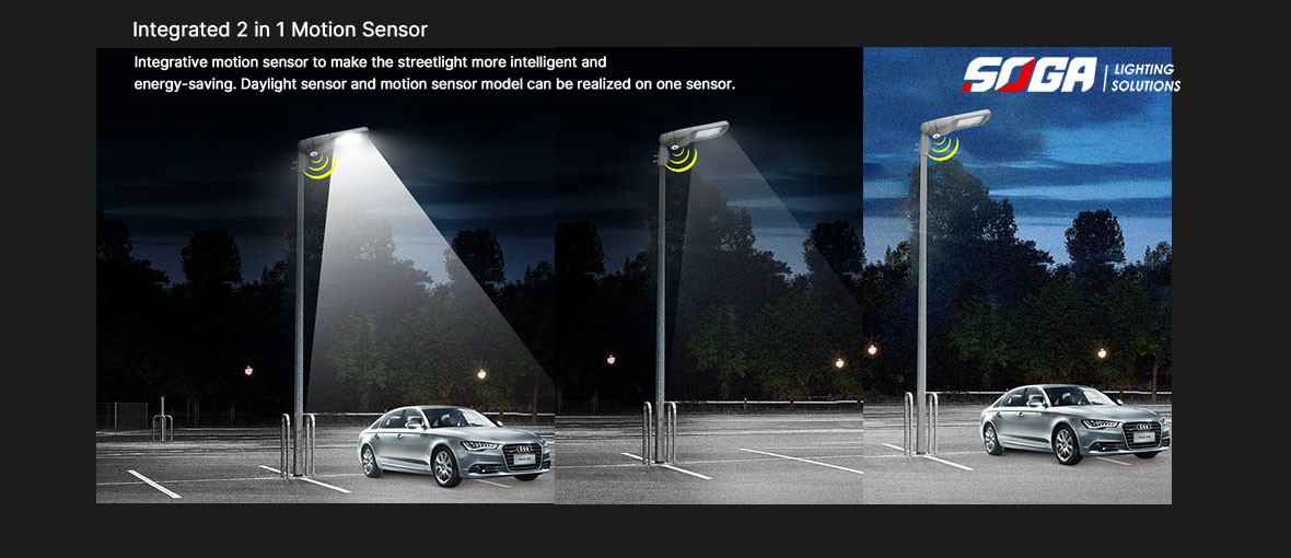 100W LED Parking Lot Light 4000K LED Street Light Waterproof
