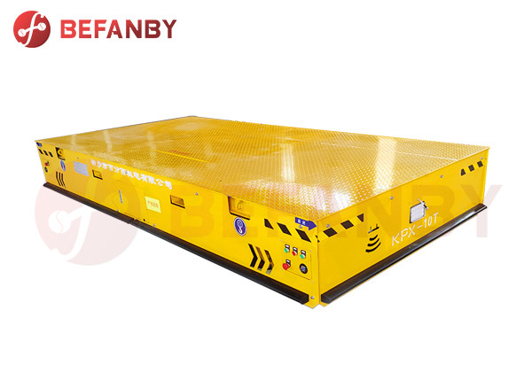 Kpx 5t Electric Flatbed Trolley On Tracks