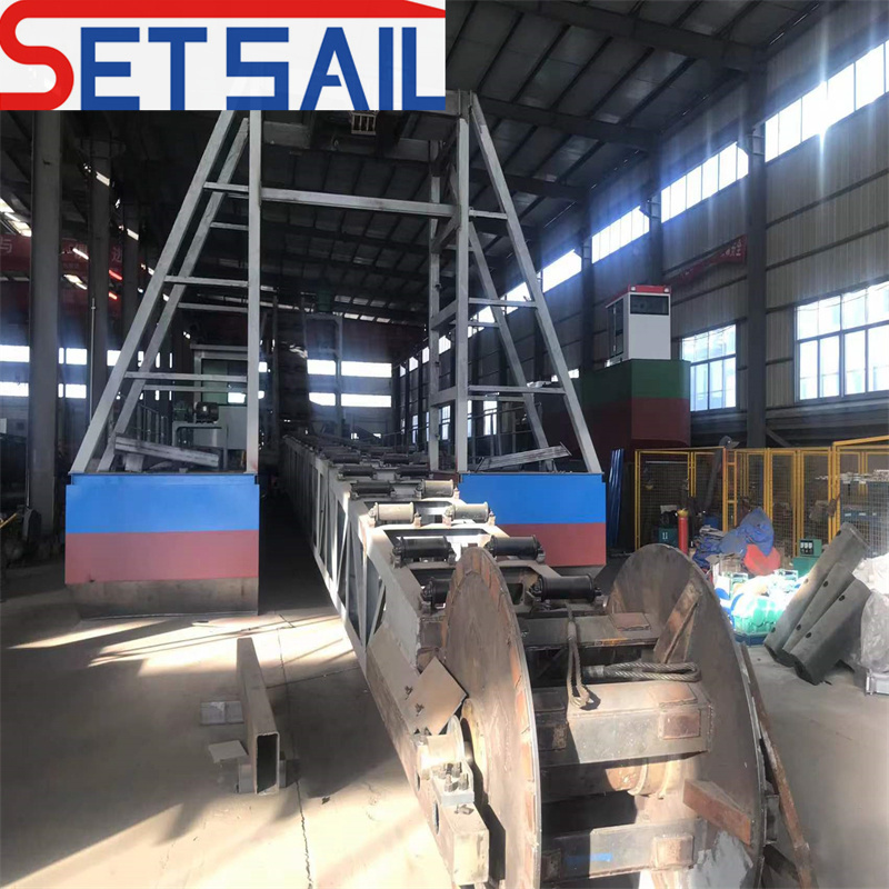 Reliable Performance River Bucket Chain Sand Gold Mining Dredger