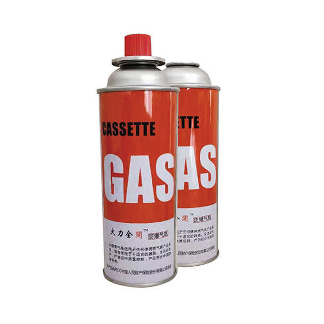 Tinplate Butane Gas Canister for Baking
