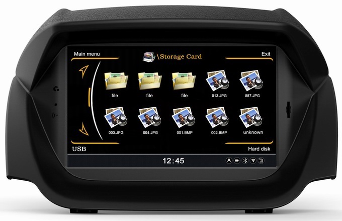 Ouchuangbo S100 Platform for Ford EcoSport 2013 Car Sat Navi DVD Radio 3G Wifi OCB-232