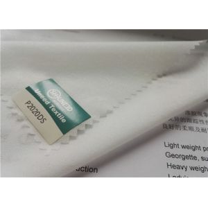 Two Side Coating Fusible Woven Interlining And Interfacing Good Handfeeling