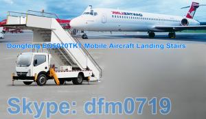 China 150HP Dongfeng Electric EQ5070TKT Mobile Aircraft Landing Stairs on sale