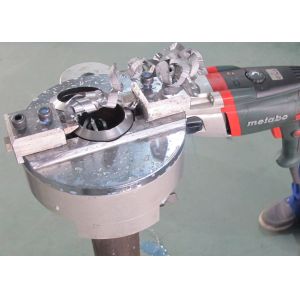 China Aluminum Alloy Clamped Pipe Chamfering Machine Thickness 12mm on sale
