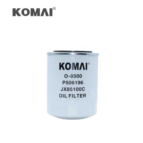 Quality KOMAI Excavator Engine Oil Filter Replacement P506196 JX85100C for sale