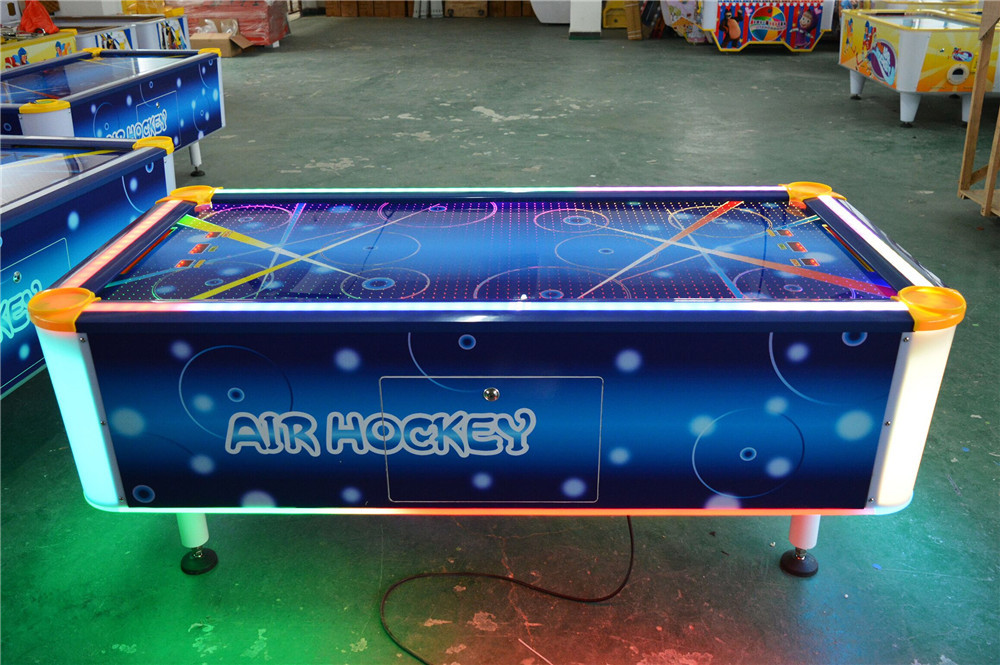 Children Sports Arcade Machine Entertainment Air Hockey Table With Ticket Device