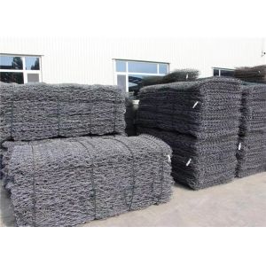 China 6x8cm Gabion Steel Mesh Protect Fence Heavy Duty Hot Dipped Galvanized on sale