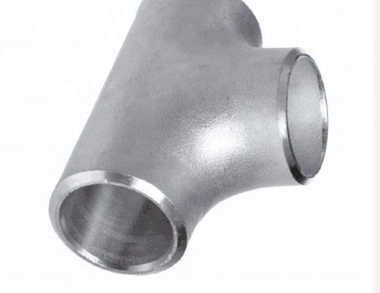 Customized Stainless Steel Butt Weld Galvanized Pipe Fittings Sch40 Equal Tee