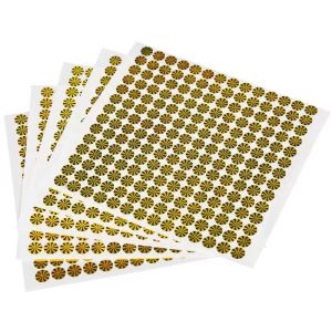 Customized Thickness Glassine / Release Paper Hologram Labels for Packaging