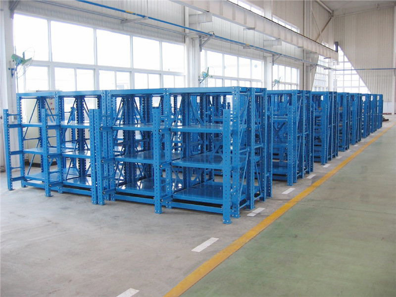 China Manufacturer Industrial Warehouse Steel Heavy duty Custom Sliding Drawer Mold mould storage rack