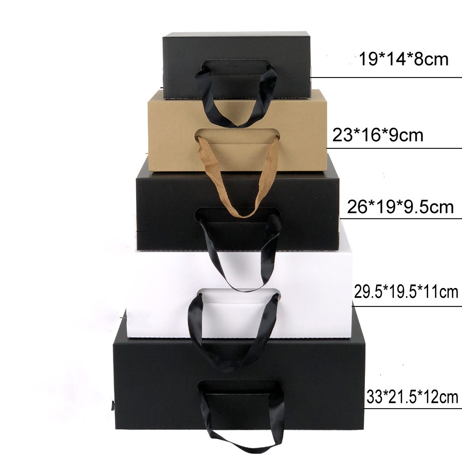 OEM Corrugated Cardboard Gift Boxes Foldable For Shoes T-Shirt Clothing Trousers