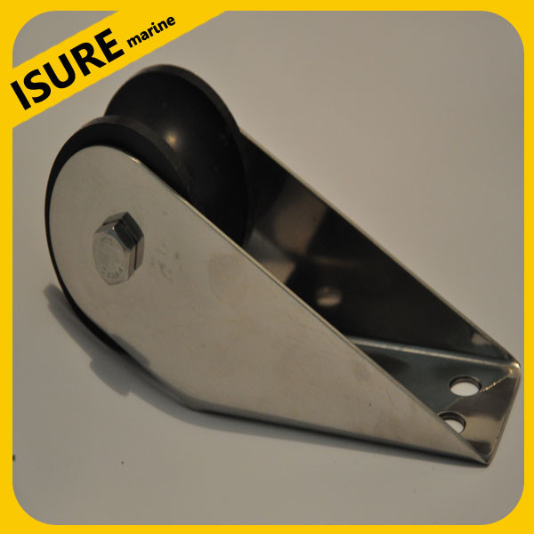Stainless Steel Bow Anchor Roller Bracket Rubber Roller For Boat/Yacht