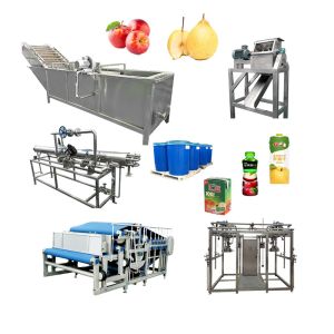 SUS 304 Apple Juice Processing Line Turnkey Projects Automation