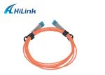 PVC Jacket Material AOC Active Optical Cable SFP-10G-AOC 10Gbps SFP+ To SFP+