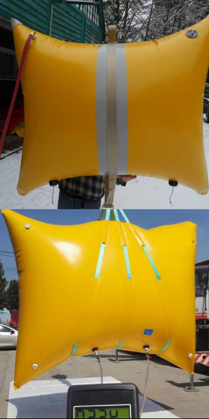 Pillow Type Buoyancy Bags With Inflatable Lifting Cushions For Underwater Research