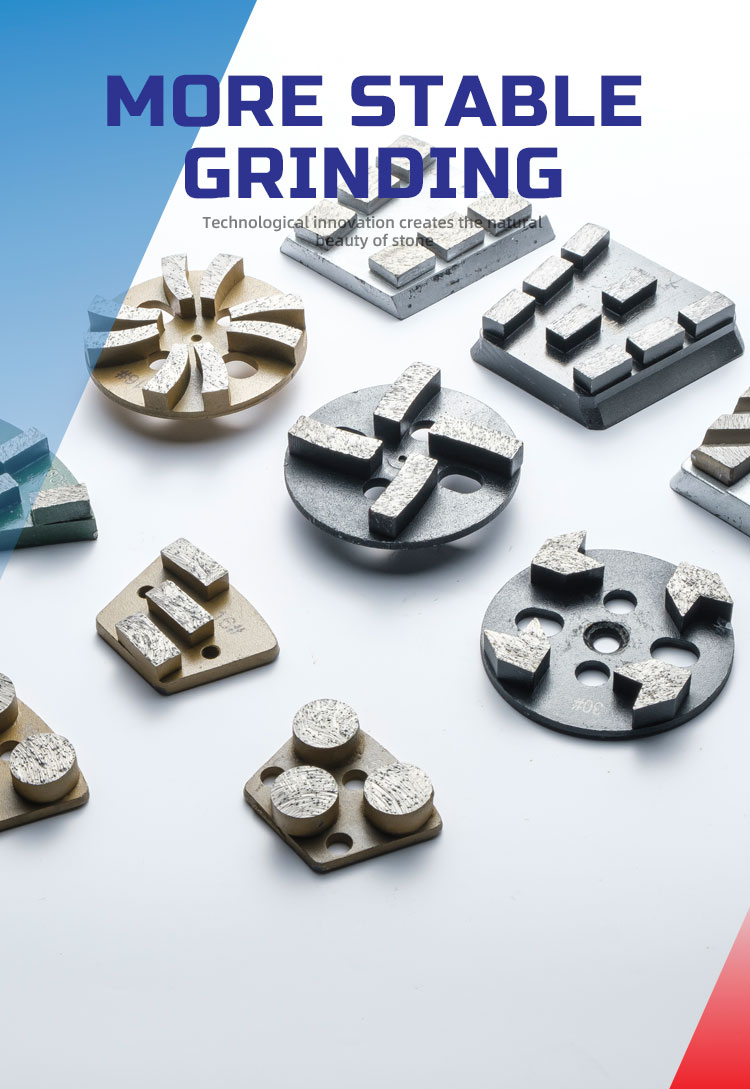 Diamond Metal Bond Frankfurt Abrasive for Customized Marble Slabs Rough Grinding