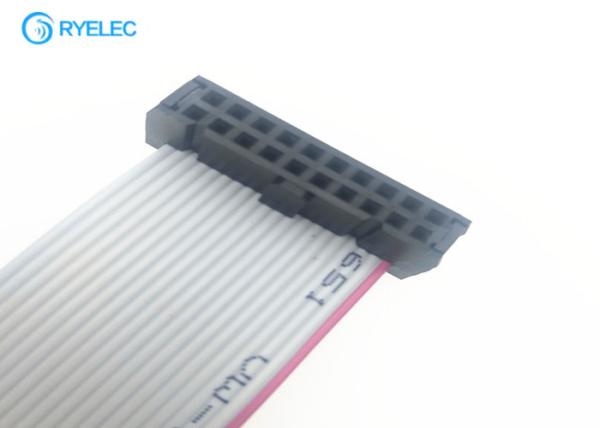 Gery Flat Ribbon Cable FC 20 Pin Female To Female Extension Motherboard IDC