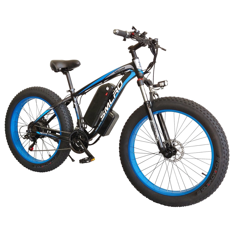 500W Motor 16AH Lithium Battery Electric Bike SMLRO XDC600 26x4.0 inch Fat Tire E-Bike Drop Shipping Available