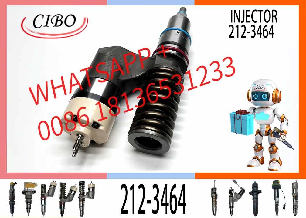 Diesel Engine Fuel Injector 212-3464 10R-0725 212-3467 10R-1259 10R-1258 CH12082 10R0963 for C+ C10 Engine
