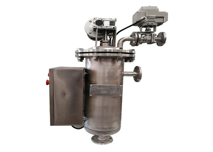 Automatic Scraper Industrial Filter Housing Self Cleaning For Solid Liquid Separation