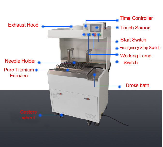PCB Wave Soldering Equipment Semi Automatic Save Flux Simple Operation