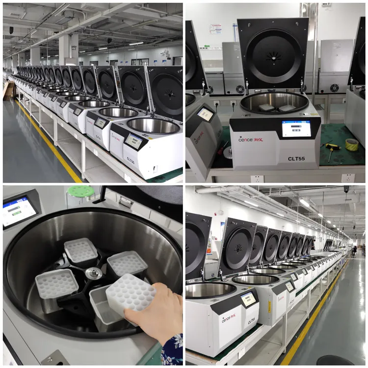 CLT55/ CLT55R New Model Tabletop Low Speed Large Capacity Centrifuge