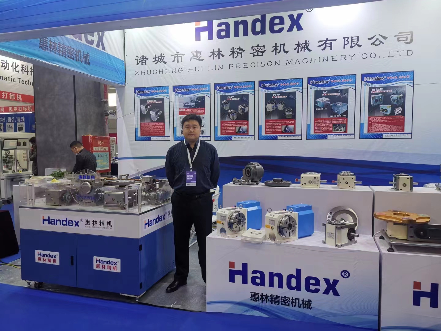 30KG Steel 4th Axis CNC Rotary Table Manual Operation with Quill Tailstock Attachment