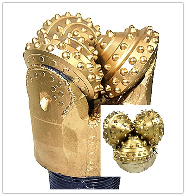 Wear Resistant Tricone Roller Bit , TCI Tricone Bits For Drilling Blast Hole